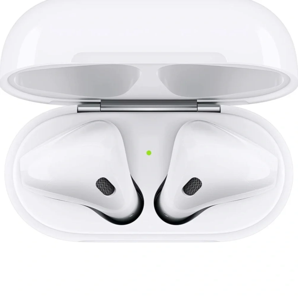 Wireless Earbuds with Lightning Charging Case Included. Over 24 Hours of Battery